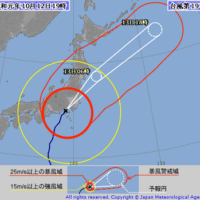 台風19号　気象庁